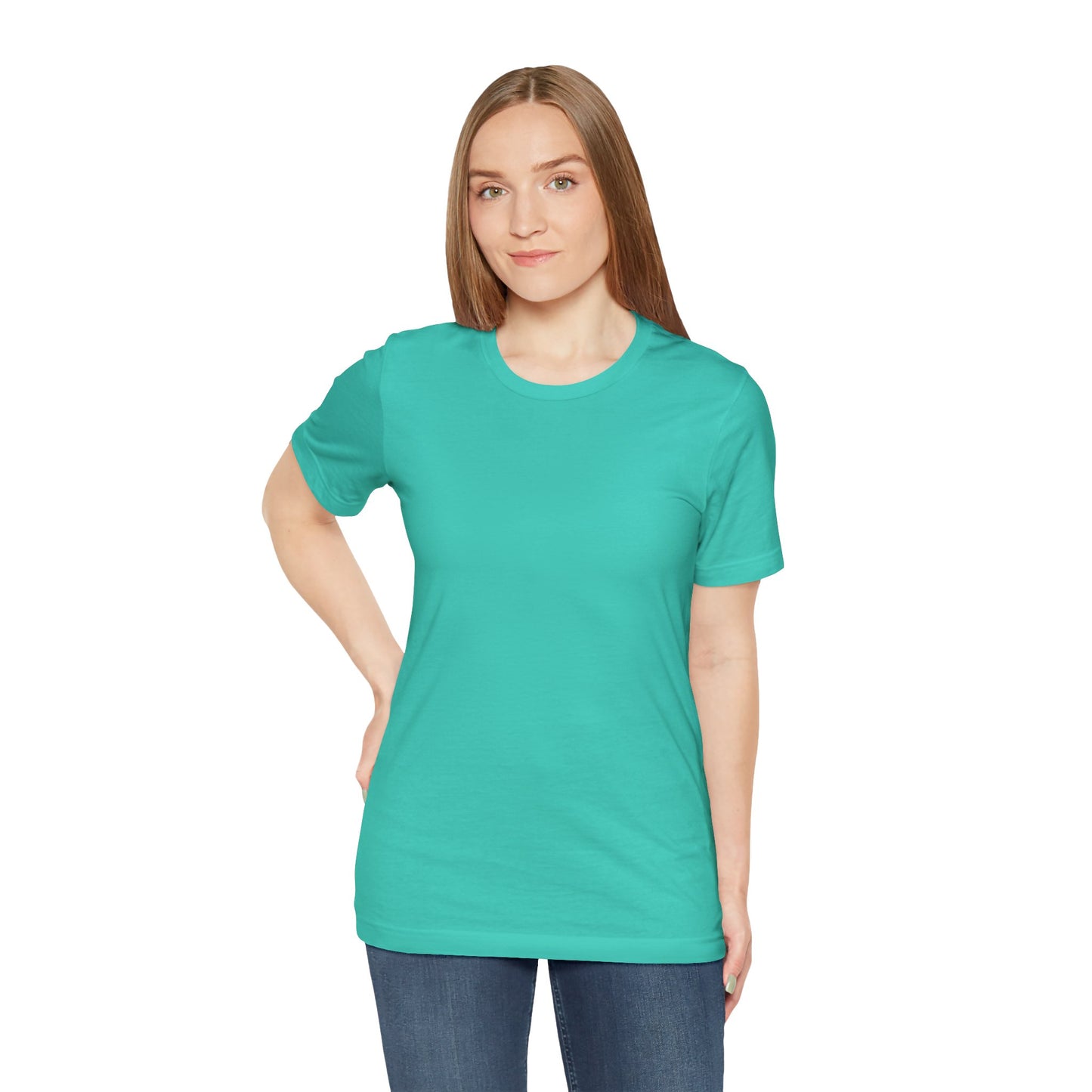Womens Teal T Shirts Premium Casual Short Sleeve Shirts Oversized Tops