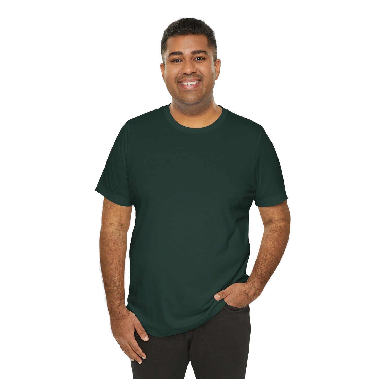 Men's Forest T Shirts Premium Casual Short Sleeve Classic Fit Crew Neck Shirts