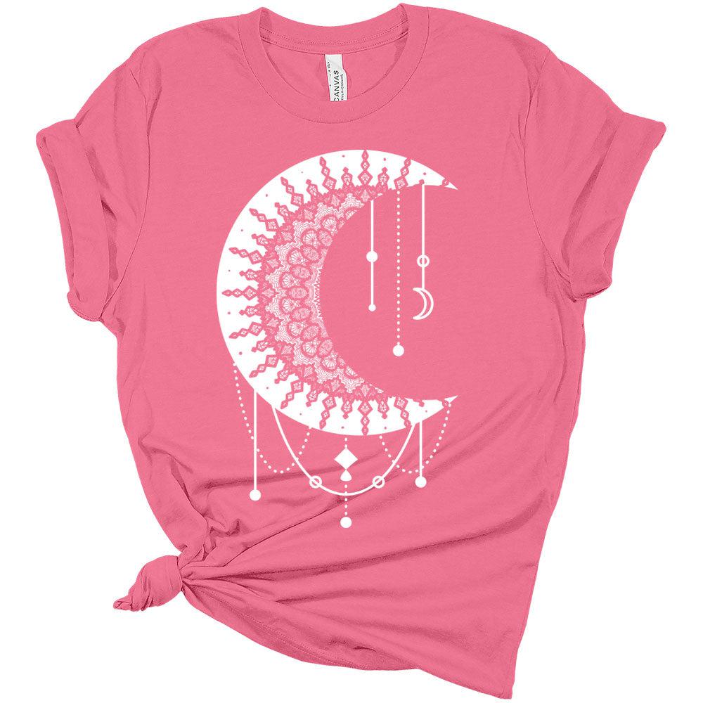 Womens Mandala Shirt Casual Cute Graphic Tees