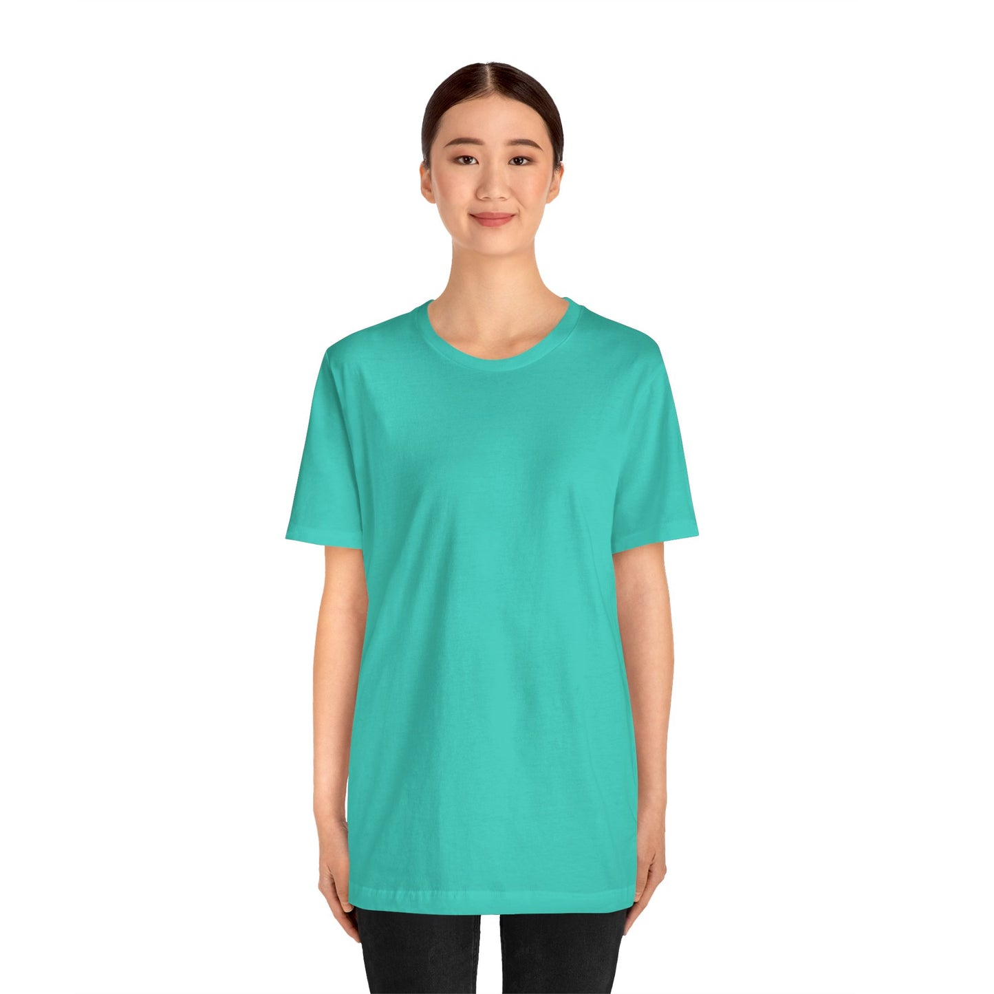 Womens Teal T Shirts Premium Casual Short Sleeve Shirts Oversized Tops