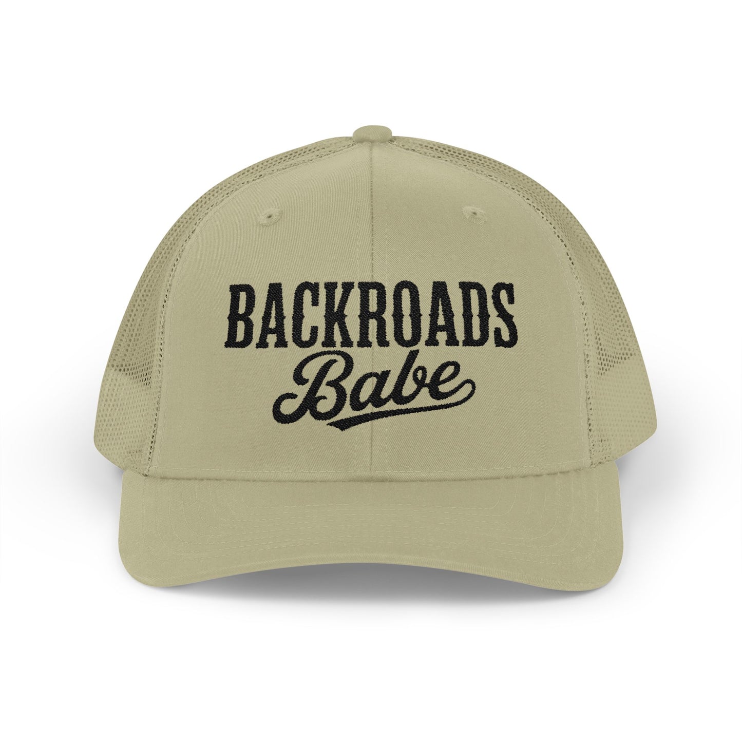 Backroads Babe Trucker Hat For Women Western Trendy Vintage Embroidered Cute Premium Cute Baseball Caps