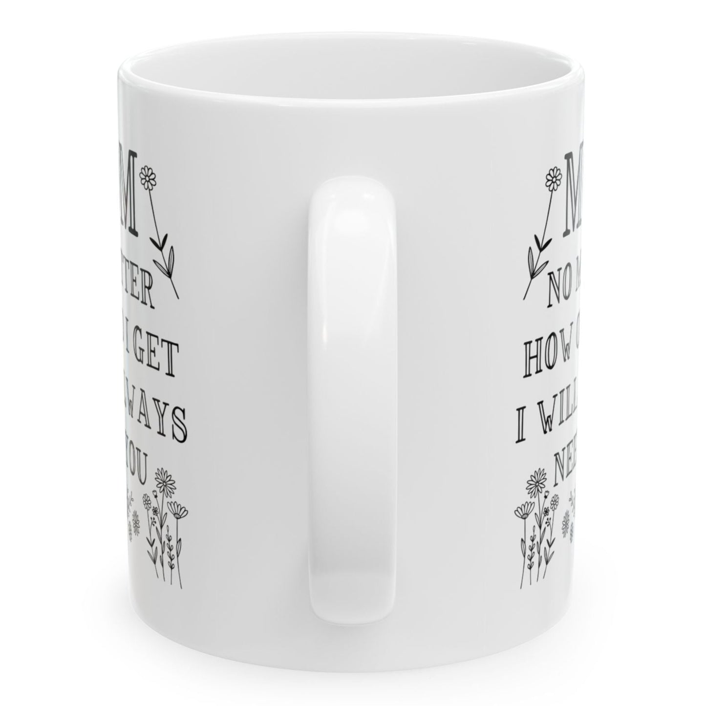 Mother's Day Gifts I Will Always Need You 11oz Unique Coffee Cup Mug