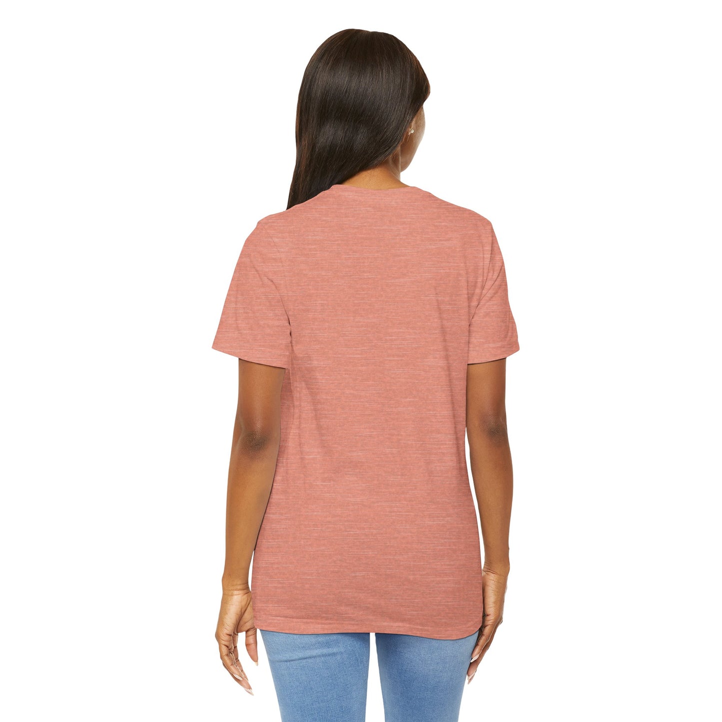 Womens Heather Prism Sunset T Shirts Premium Casual Short Sleeve Shirts Oversized Tops