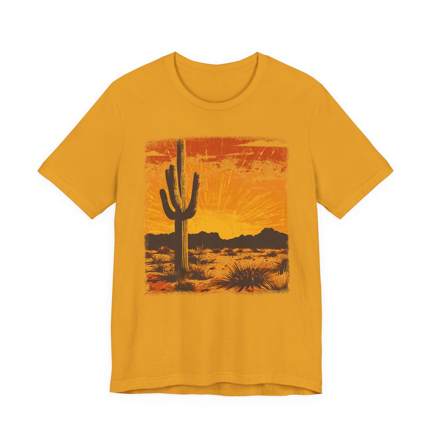 Cowgirl Shirts for Women Desert Cactus T Shirts Country Concert Tops Plus Size Western Graphic Tees - PF