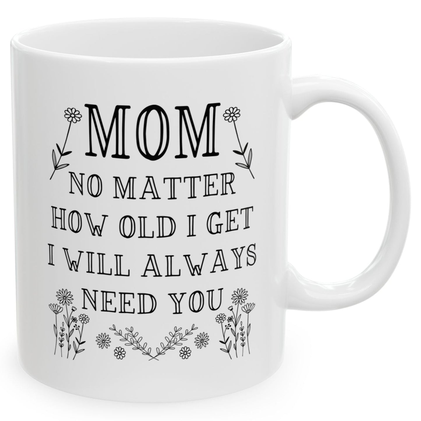 Mother's Day Gifts I Will Always Need You 11oz Unique Coffee Cup Mug
