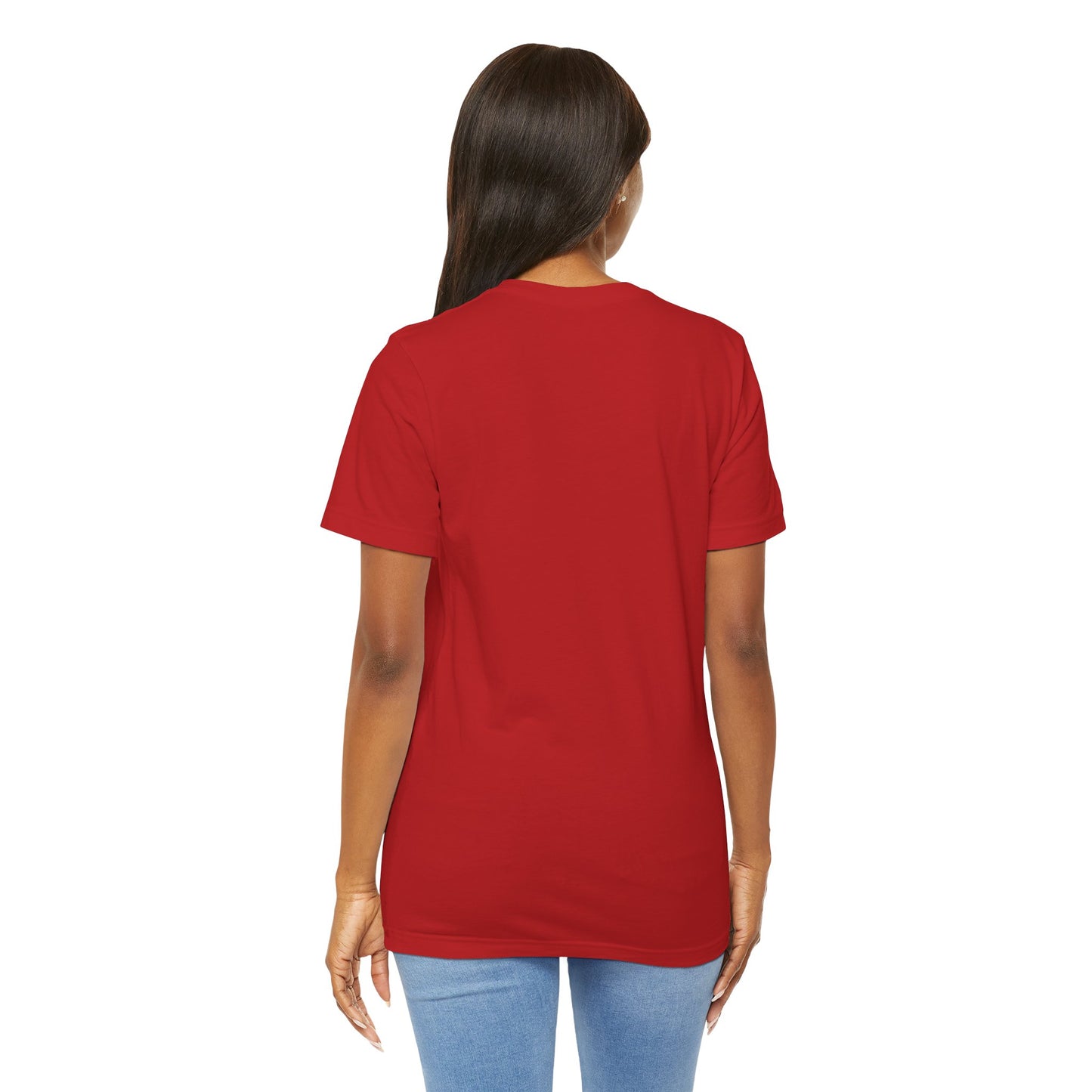 Womens Red T Shirts Premium Casual Short Sleeve Shirts Oversized Tops