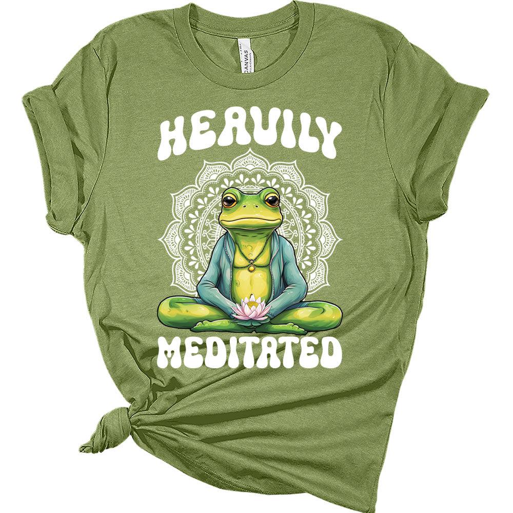 Women's Yoga Shirts Funny Workout Tops Cute Zen Animal Graphic Tees Short Sleeve Summer Tshirts for Women