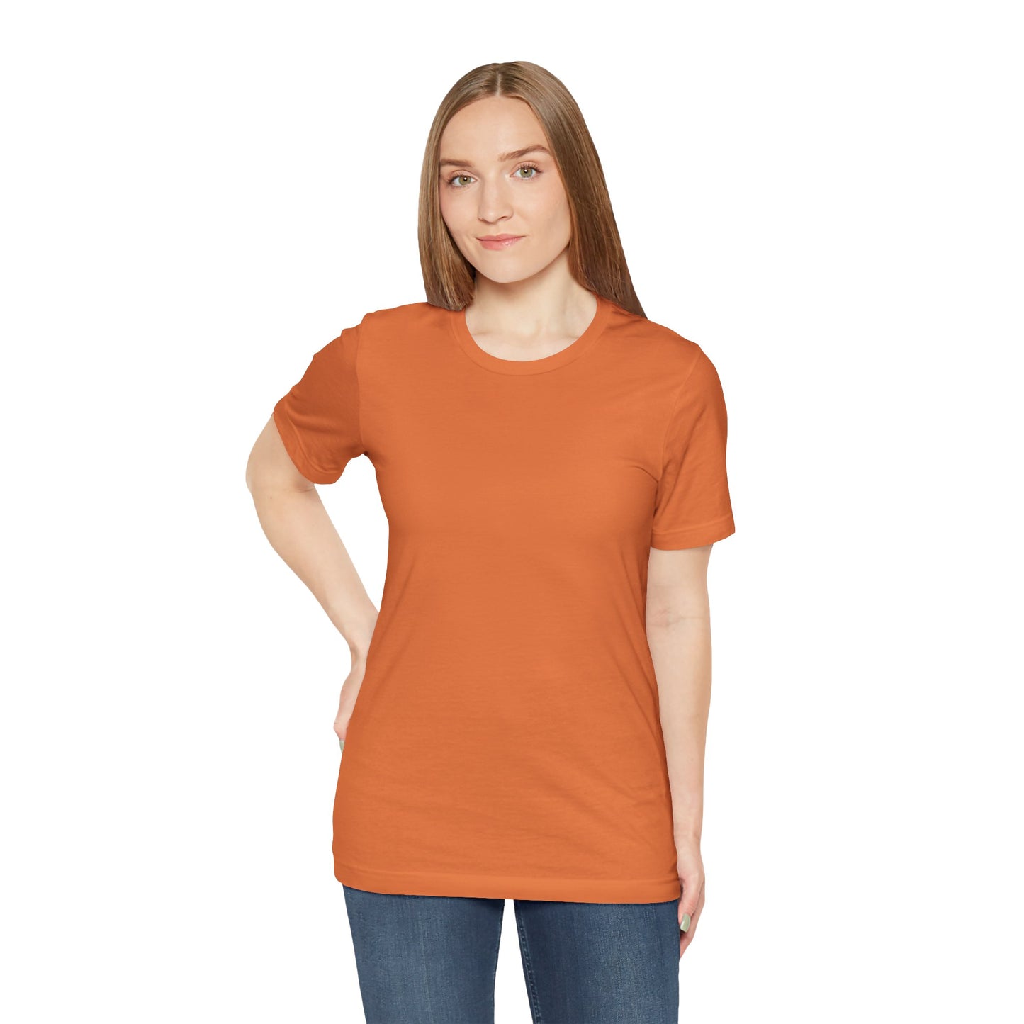 Womens Burnt Orange T Shirts Premium Casual Short Sleeve Shirts Oversized Tops