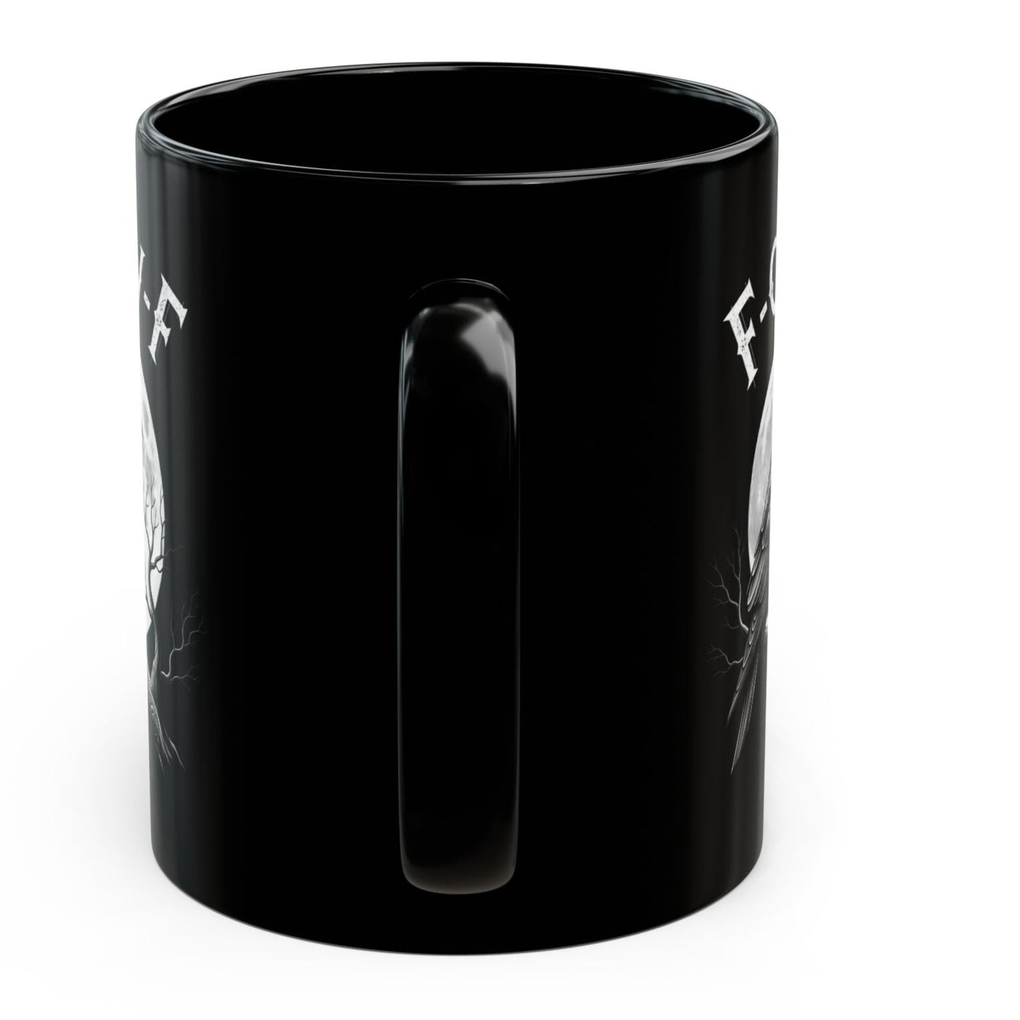 F-CAW-F Funny Raven 11oz Coffee Gift Mug