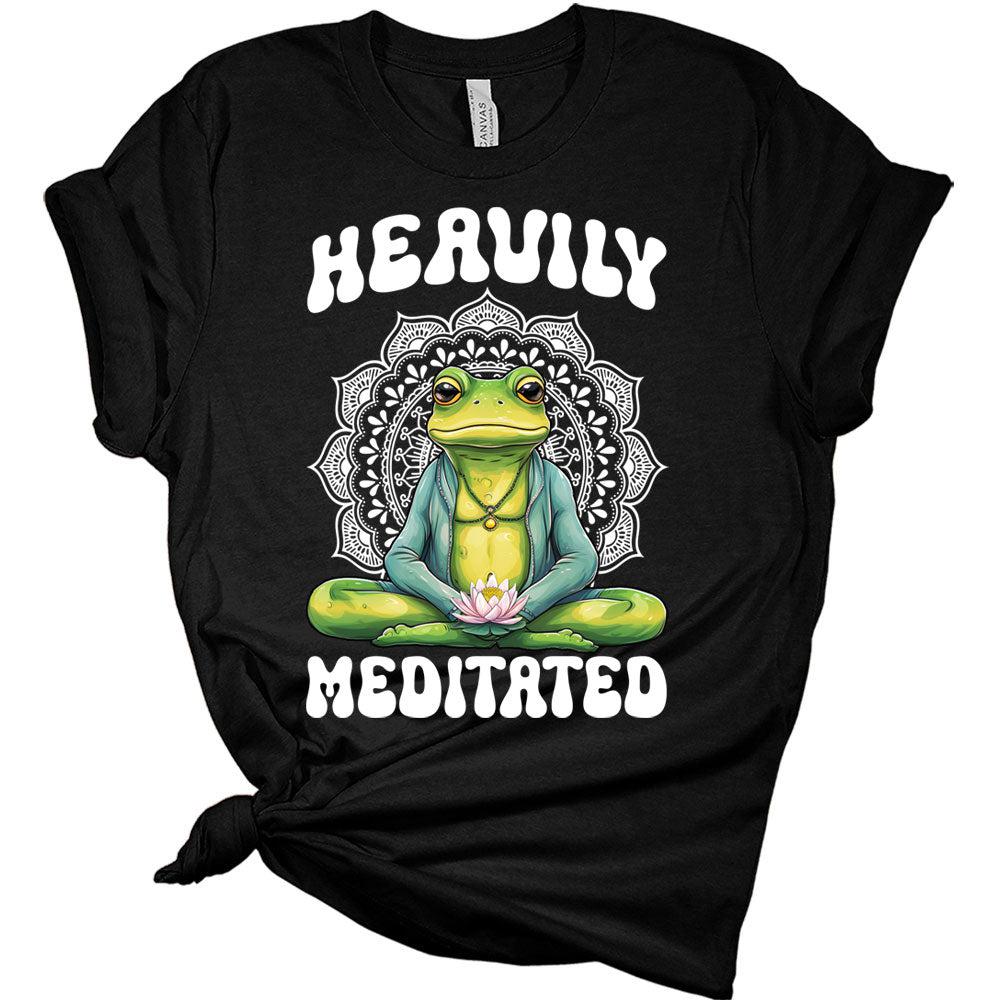 Women's Yoga Shirts Funny Workout Tops Cute Zen Animal Graphic Tees Short Sleeve Summer Tshirts for Women
