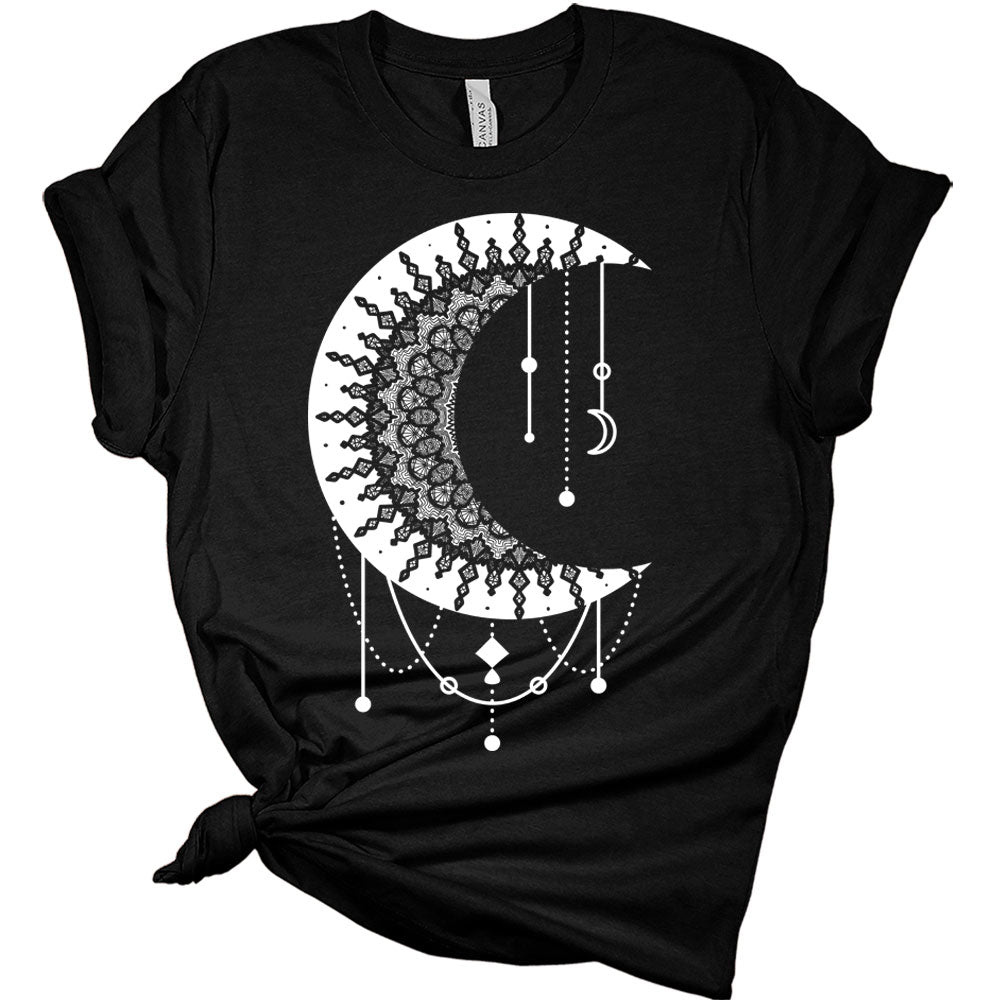 Womens Mandala Shirt Casual Cute Graphic Tees