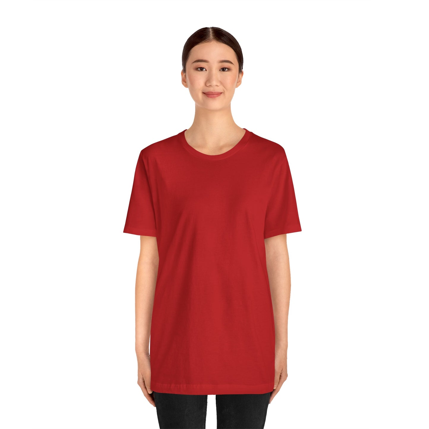 Womens Red T Shirts Premium Casual Short Sleeve Shirts Oversized Tops