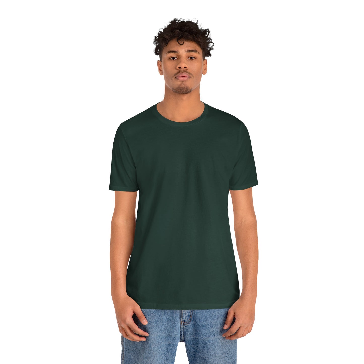 Men's Forest T Shirts Premium Casual Short Sleeve Classic Fit Crew Neck Shirts