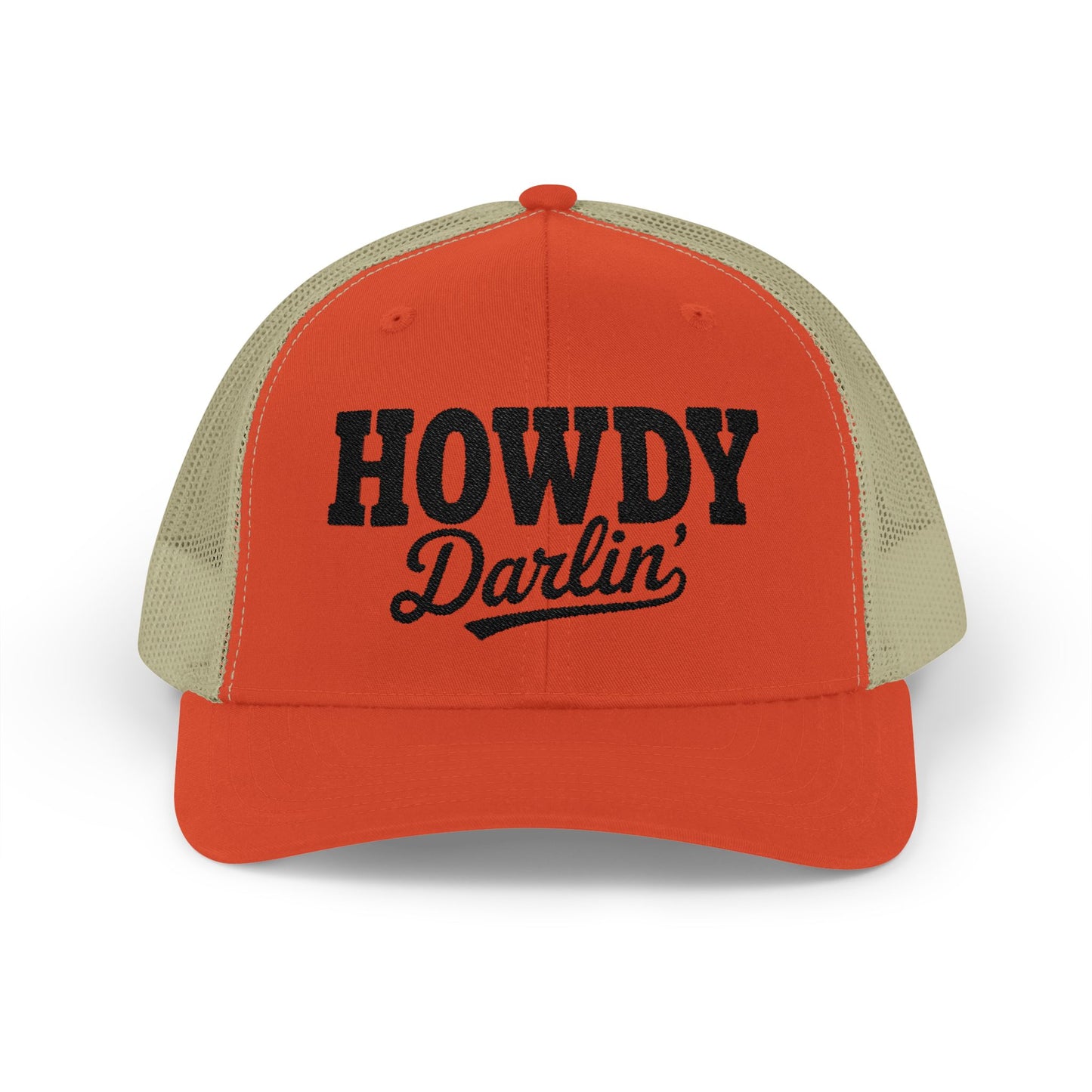 Howdy Darlin' Trucker Hat For Women Western Trendy Vintage Embroidered Cute Premium Cute Baseball Caps