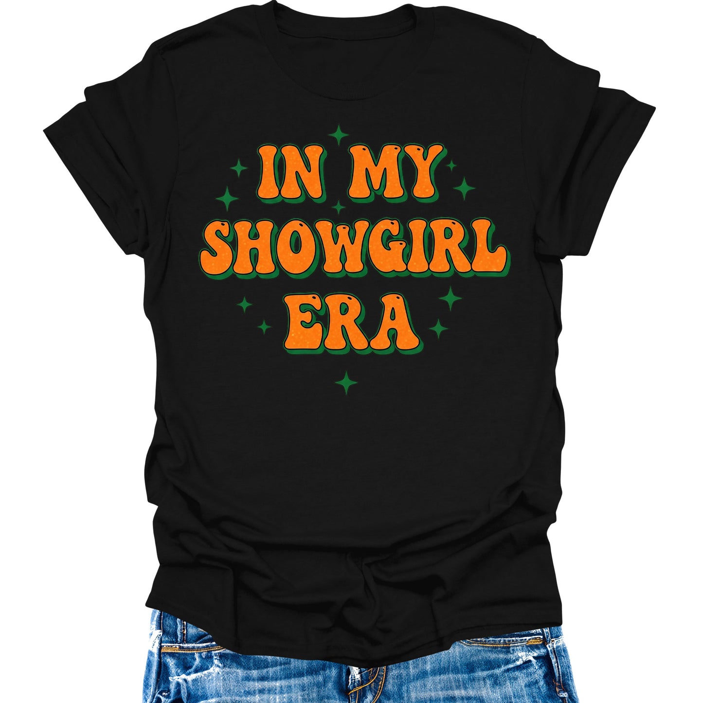 In My Showgirl Era Shirt Groovy Women Girls T-Shirt Teen Girls Womens Graphic Tees