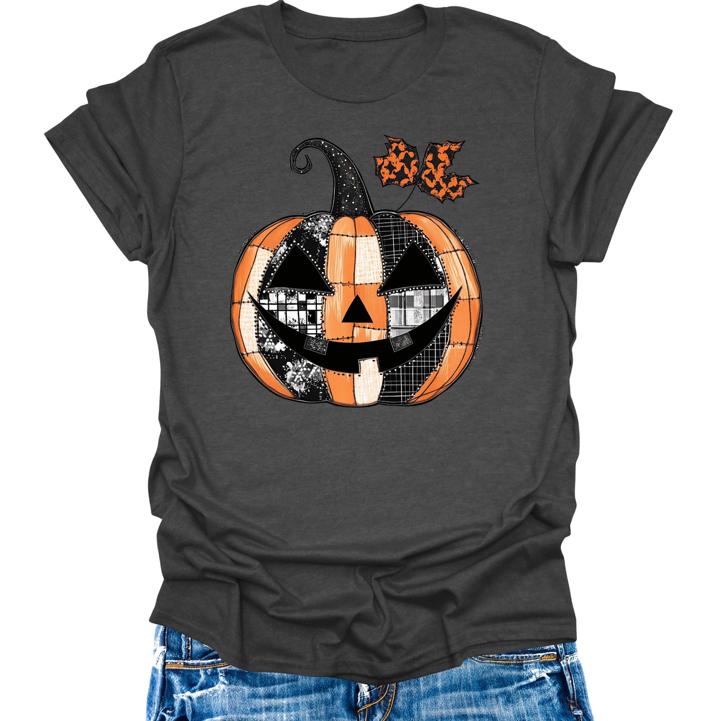 Halloween Pumpkin Shirts Womens Fall T-Shirts Cute Autumn Graphic Tees Thanksgiving Tops
