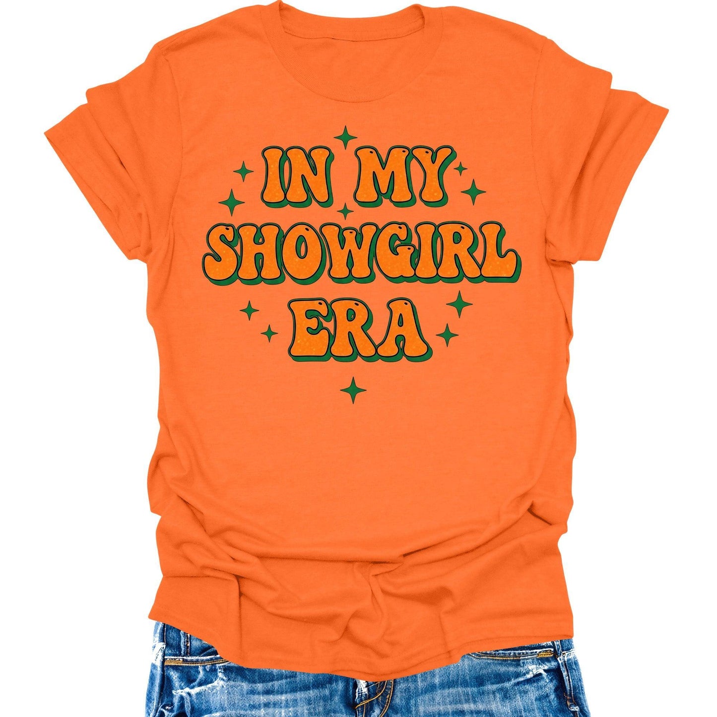 In My Showgirl Era Shirt Groovy Women Girls T-Shirt Teen Girls Womens Graphic Tees