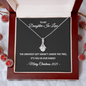 To My Daughter-in-Law – The Greatest Gift Wasn't Under the Tree, It's You in Our Family – Alluring Beauty Necklace Christmas Gift for Her