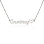 Custom Heart Name Necklace