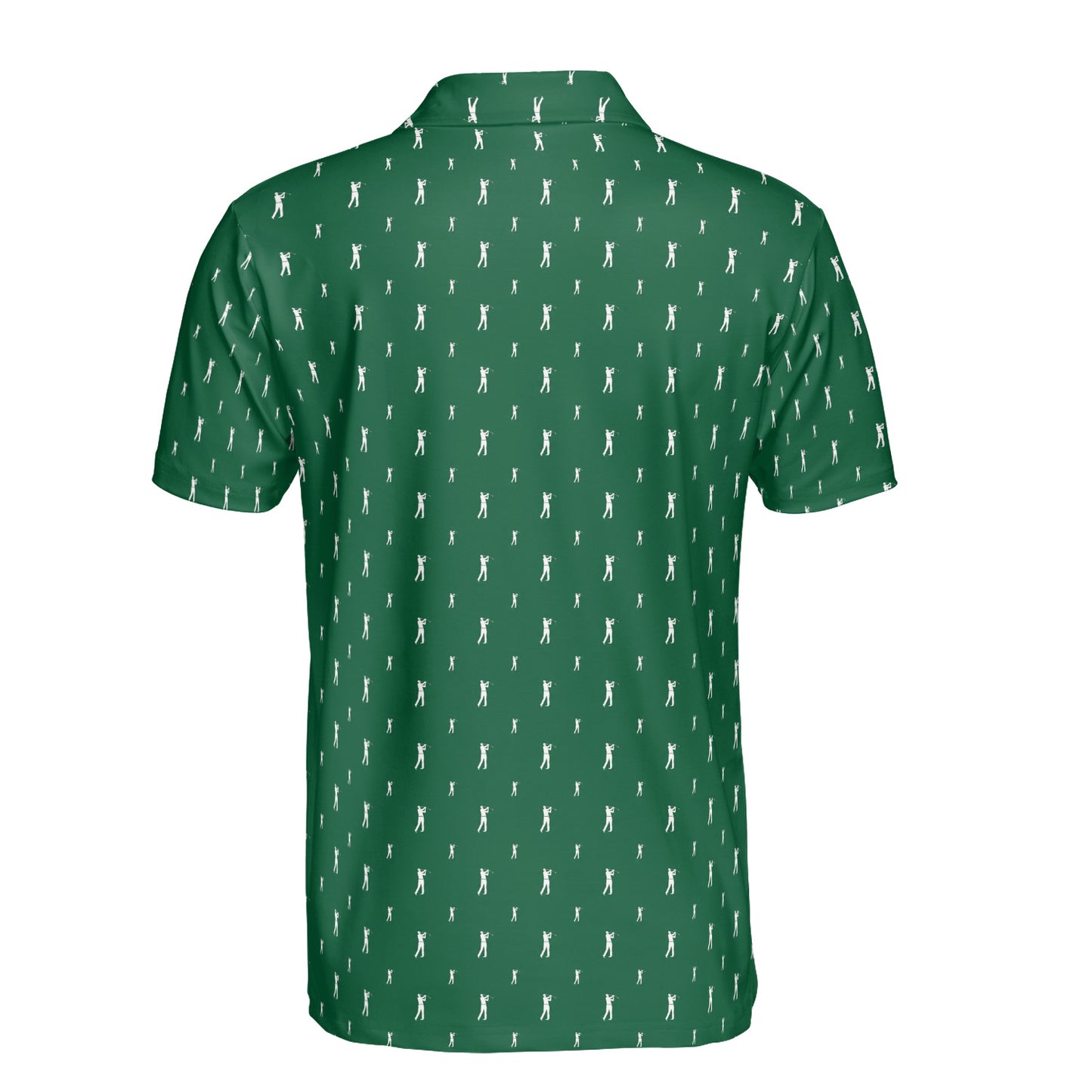 Mens Golf Polo Shirts Green Short Sleeve Dry Fit Performance Moisture Wicking Casual Golf Shirts for Men