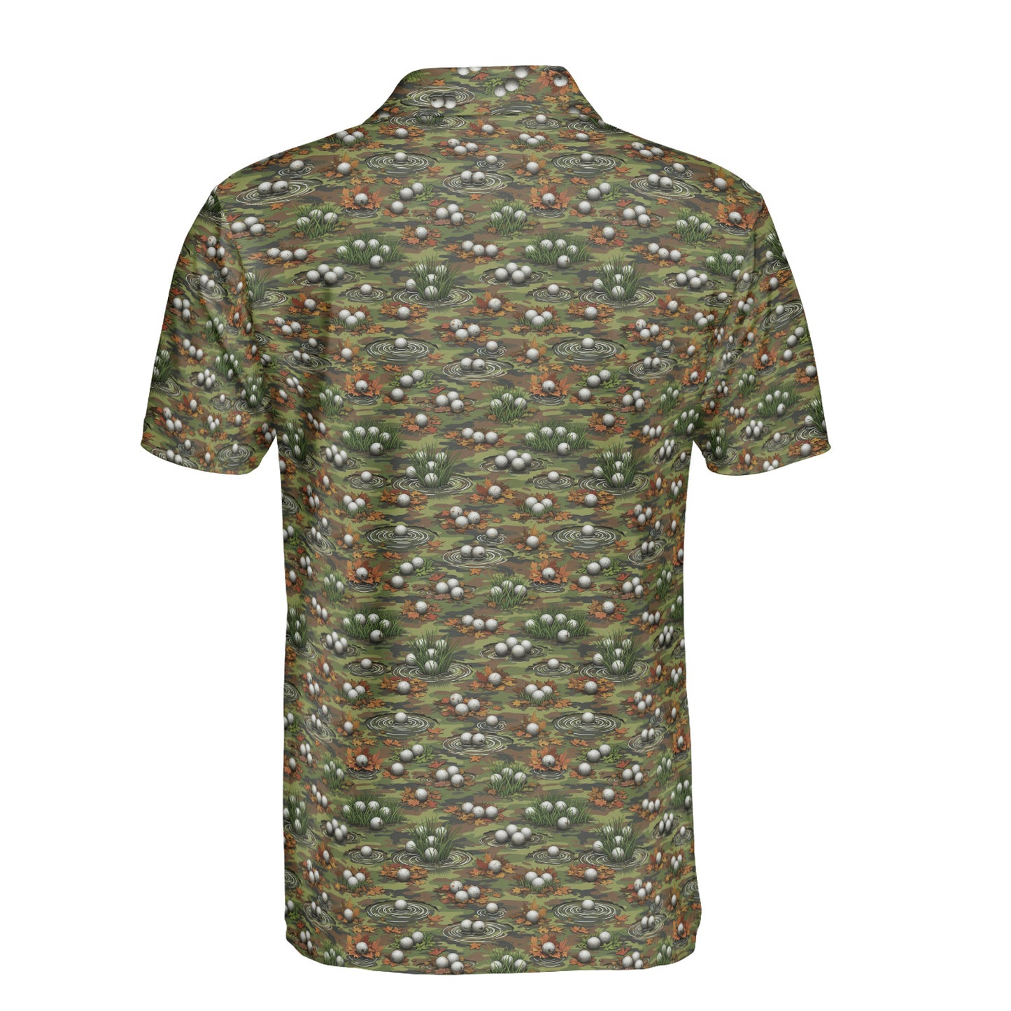 Men's Golf Polo Shirts Funny Golf Shirts for Men Performance Moisture Wicking Quick Dry Athletic Short Sleeve Shirts