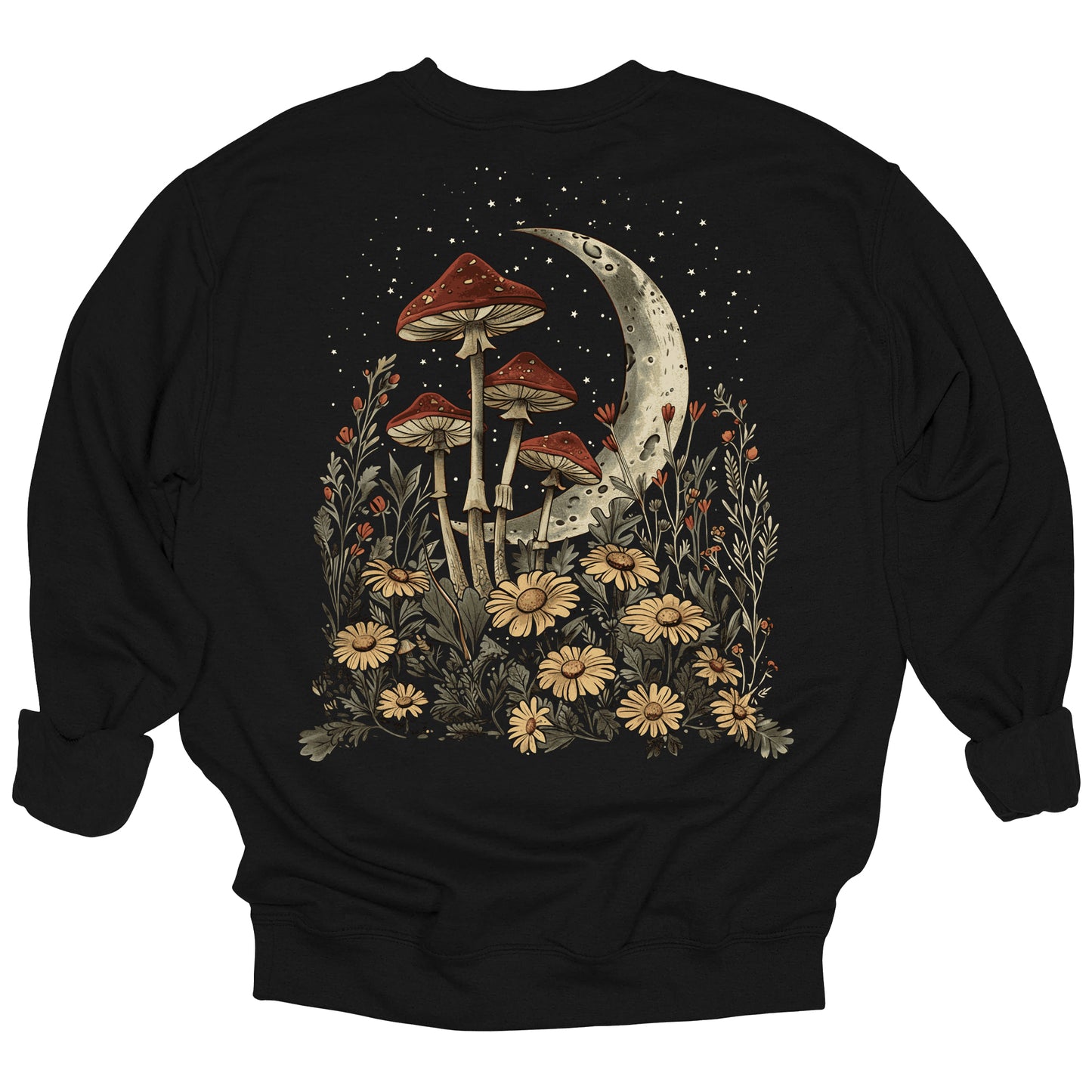 Women's Floral Nature Crewneck Sweatshirt