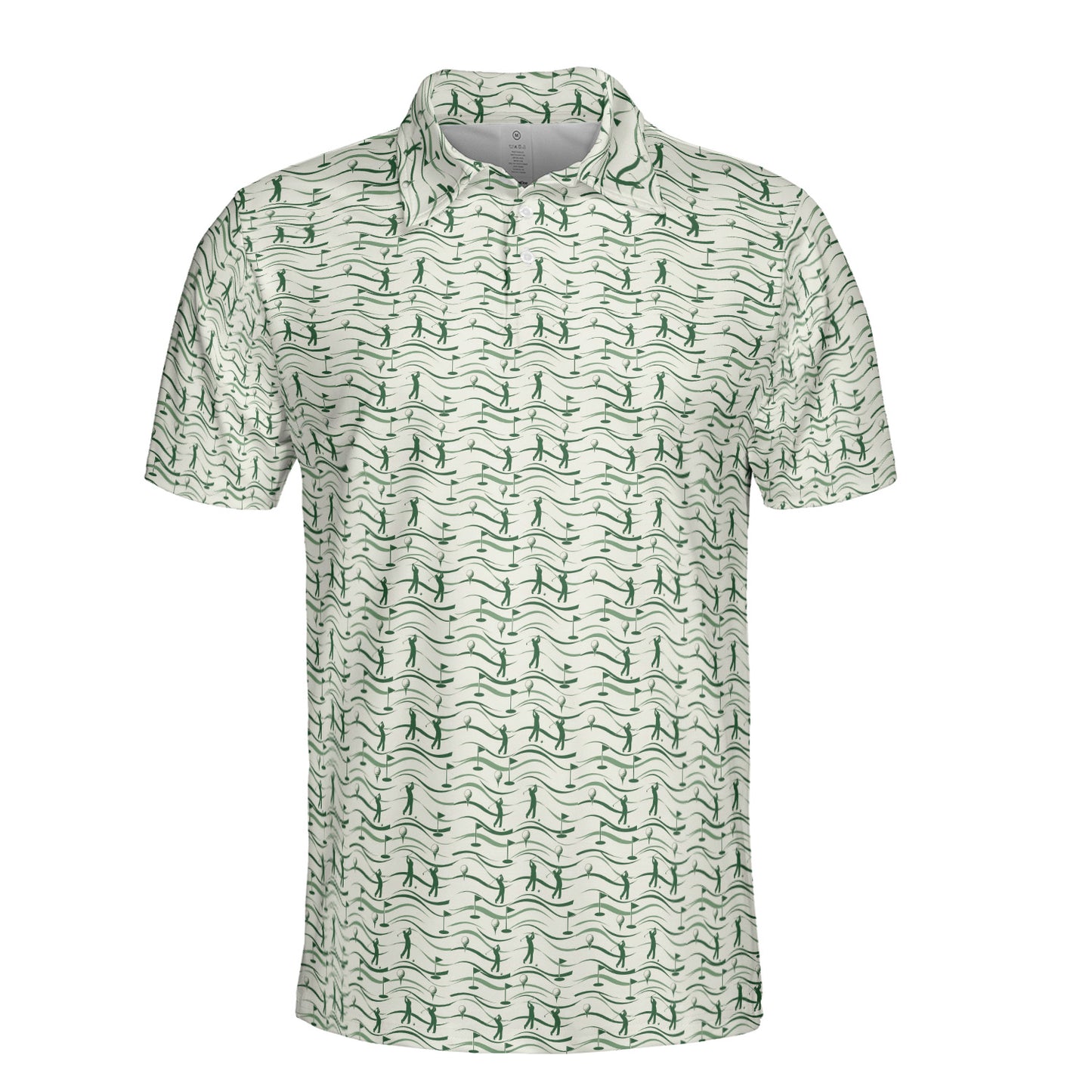 Mens Golf Polo Shirts Vintage Short Sleeve Dry Fit Performance Moisture Wicking Casual Golf Shirts for Men