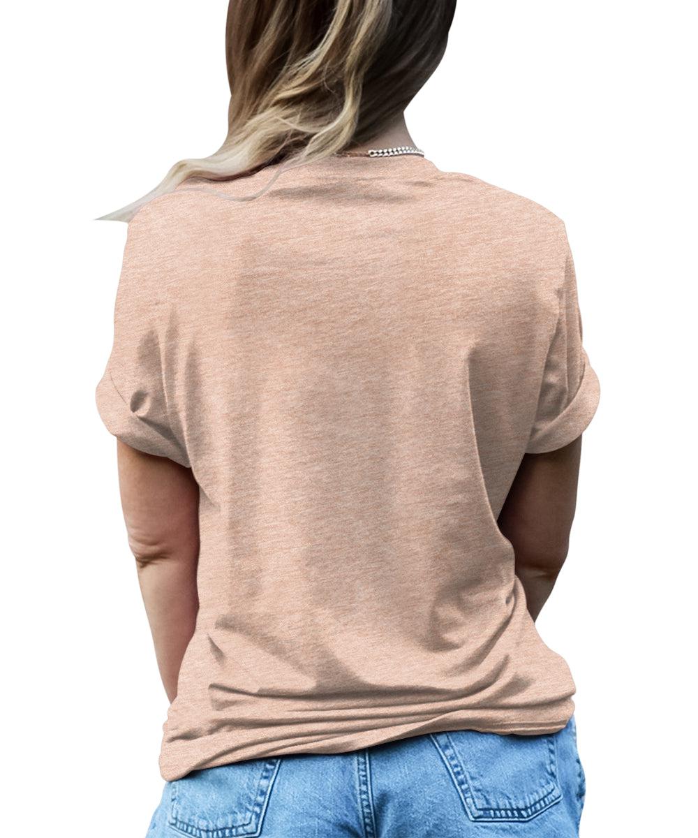 Women's Dandelion Graphic Shirts Wildflower Casual Summer Tops
