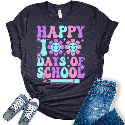 100 Days Of School Shirt For Women