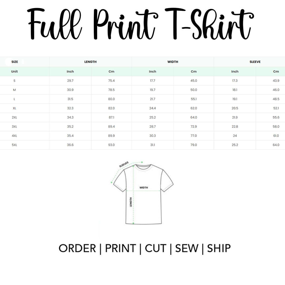 Women's Mardi Gras All Over Print T-Shirt