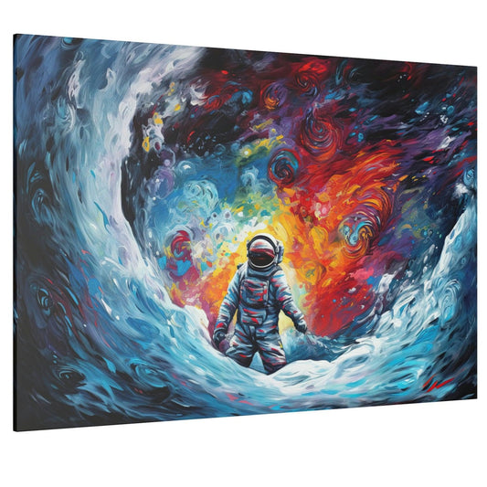 Space Astronaut 6 Colorful Wall Art - Abstract Picture Canvas Print Wall Painting Modern Artwork Wall Art for Living Room Home Office Décor