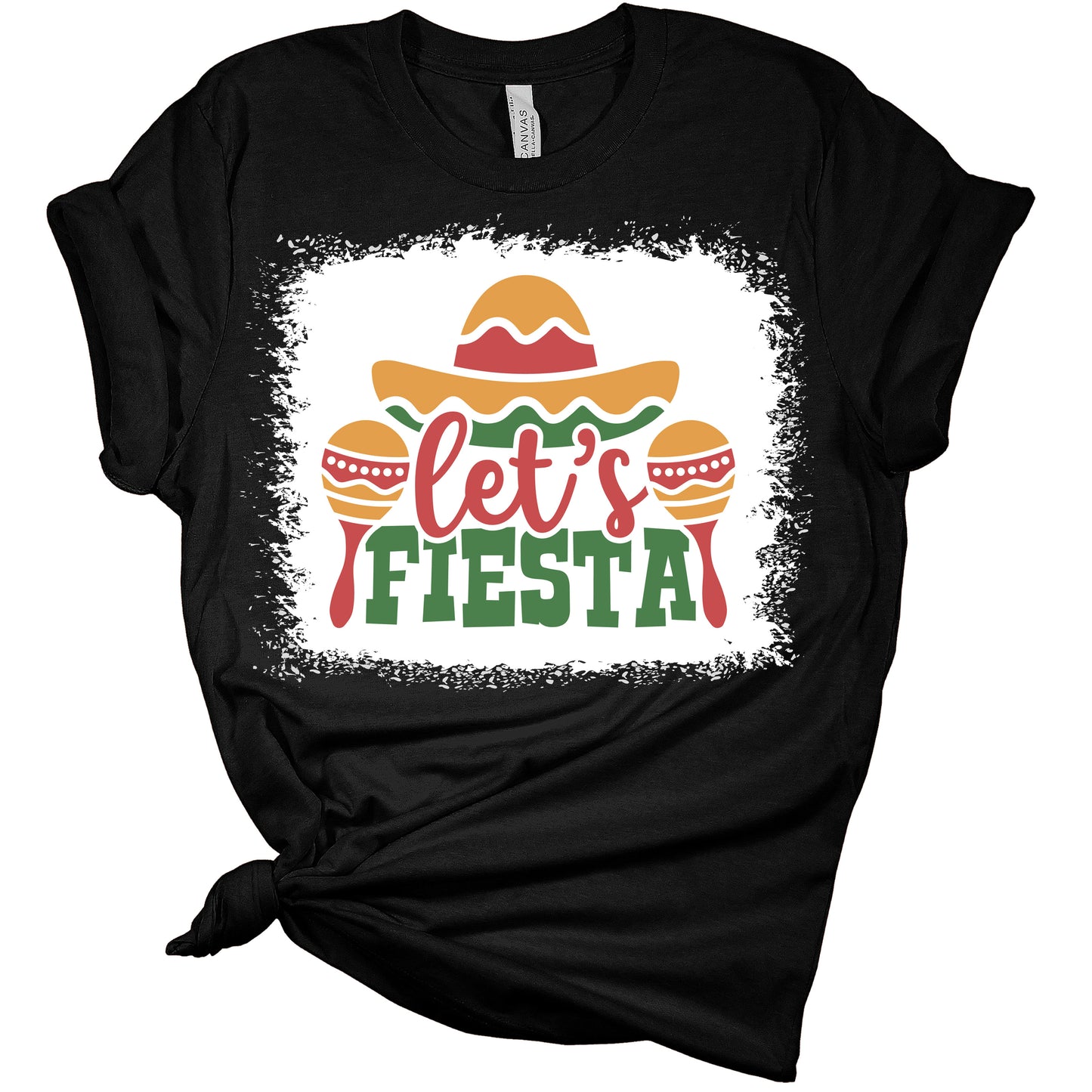 Let's Fiesta Funny Cinco De Mayo Women's Bella T-Shirt