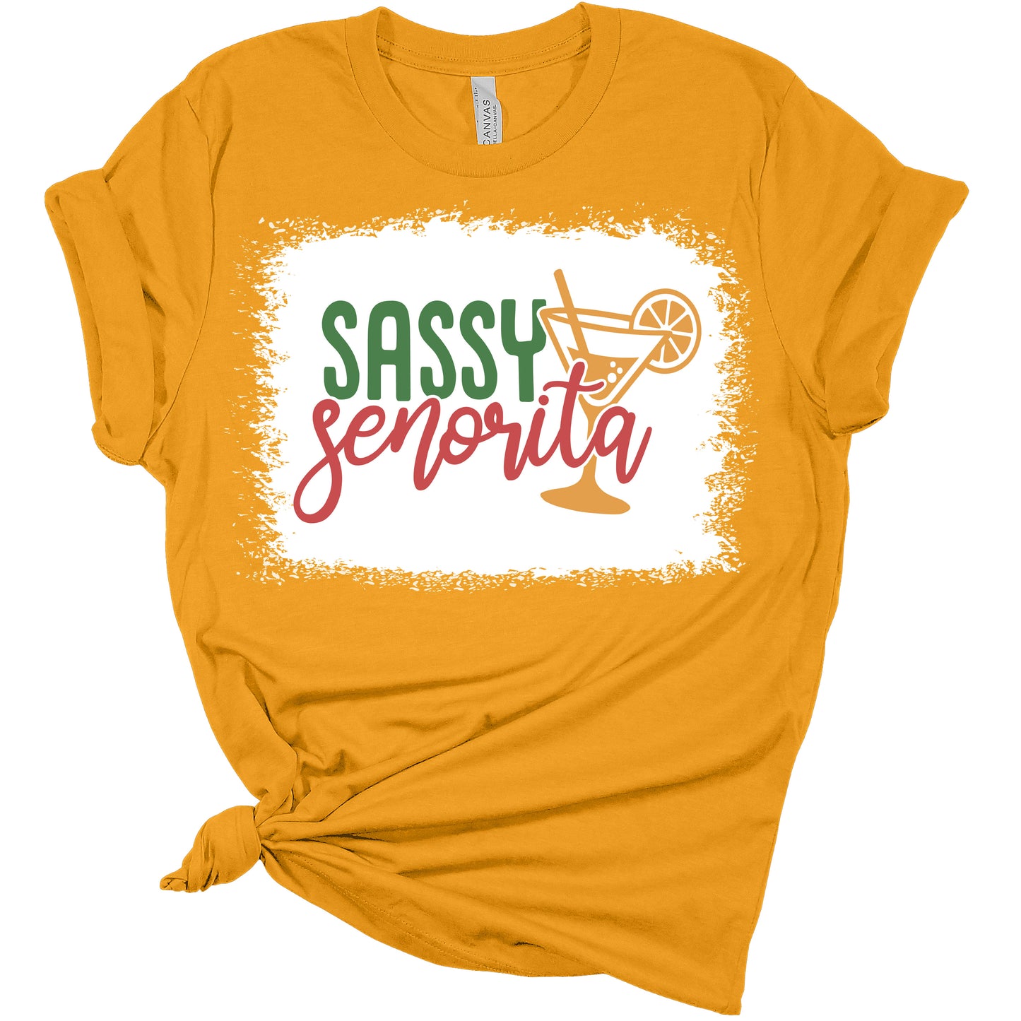 Sassy Senorita Funny Cinco De Mayo Women's Bella T-Shirt