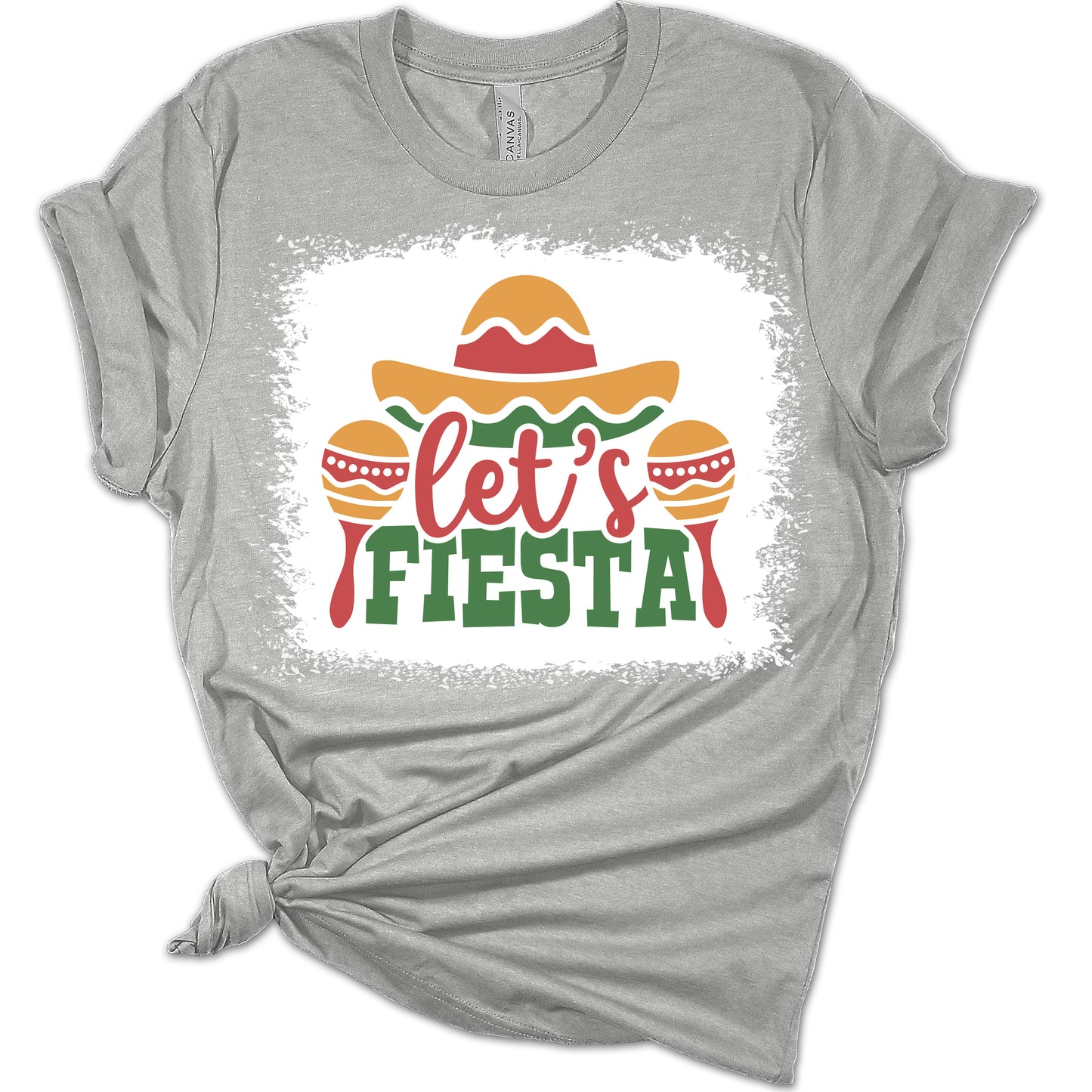 Let's Fiesta Funny Cinco De Mayo Women's Bella T-Shirt
