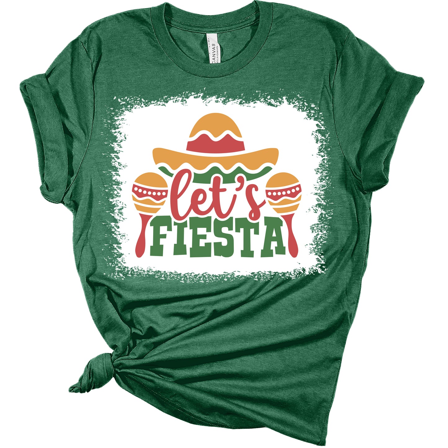 Let's Fiesta Funny Cinco De Mayo Women's Bella T-Shirt