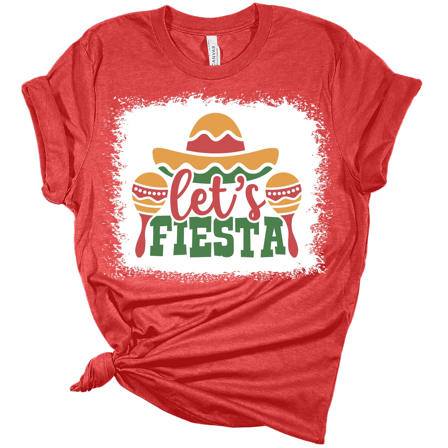 Let's Fiesta Funny Cinco De Mayo Women's Bella T-Shirt