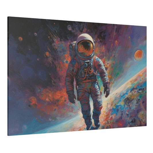 Colorful Space Astronaut 3 Wall Art - Abstract Picture Canvas Print Wall Painting Modern Artwork Wall Art for Living Room Home Office Décor