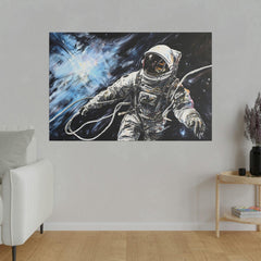 Astronaut Space 4 Colorful Wall Art - Abstract Picture Canvas Print Wall Painting Modern Artwork Wall Art for Living Room Home Office Décor