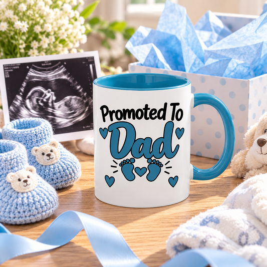 Promoted To Dad Mug - gift lifestyle