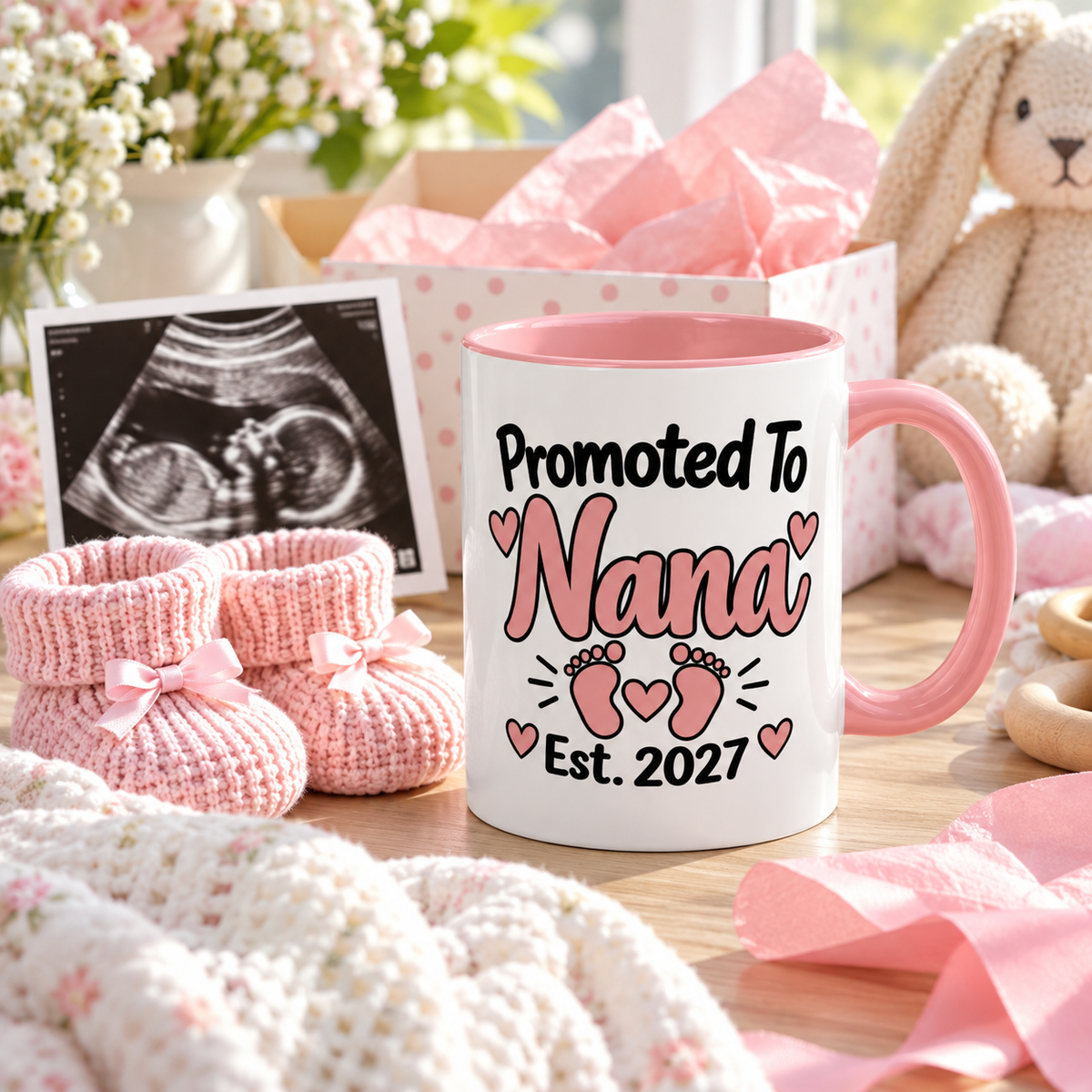 Promoted To Nana Est. 2027 Mug - gift lifestyle