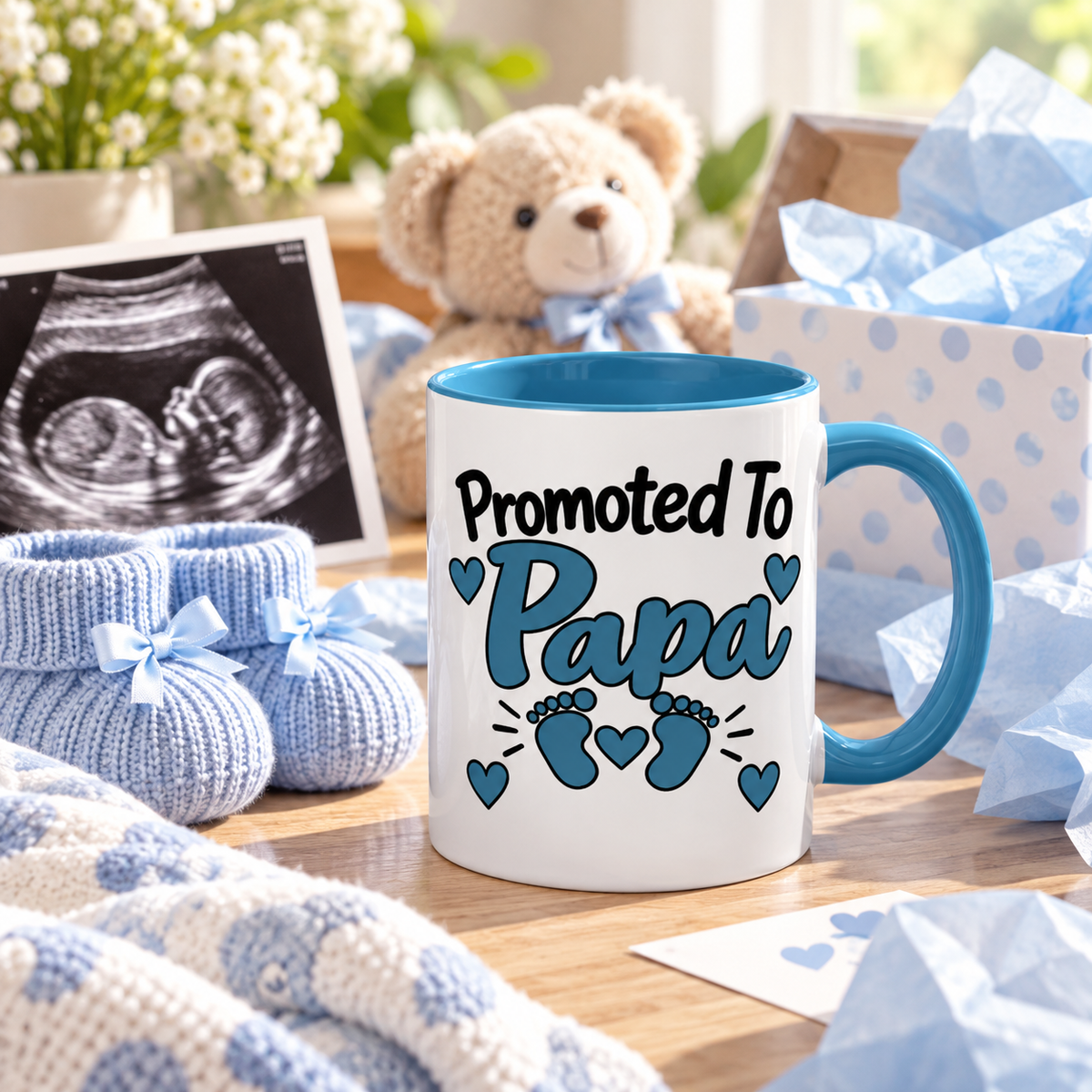 Promoted To Papa Mug - gift lifestyle