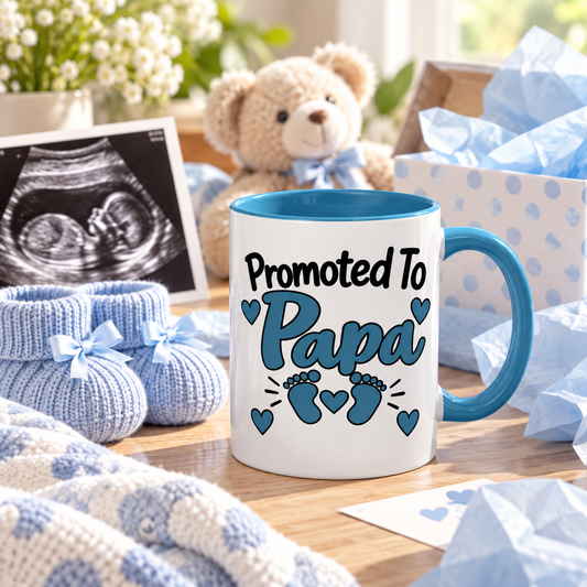 Promoted To Papa Mug - gift lifestyle