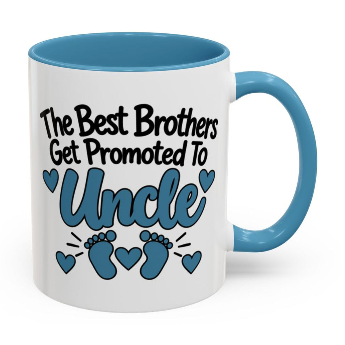 The Best Brothers Get Promoted To Uncle Mug - right side on white