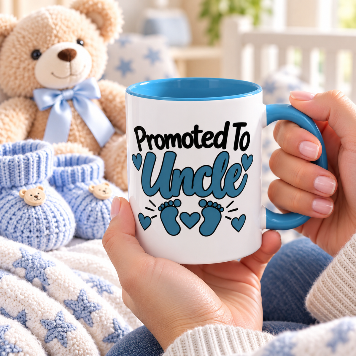 Promoted To Uncle Mug - gift lifestyle