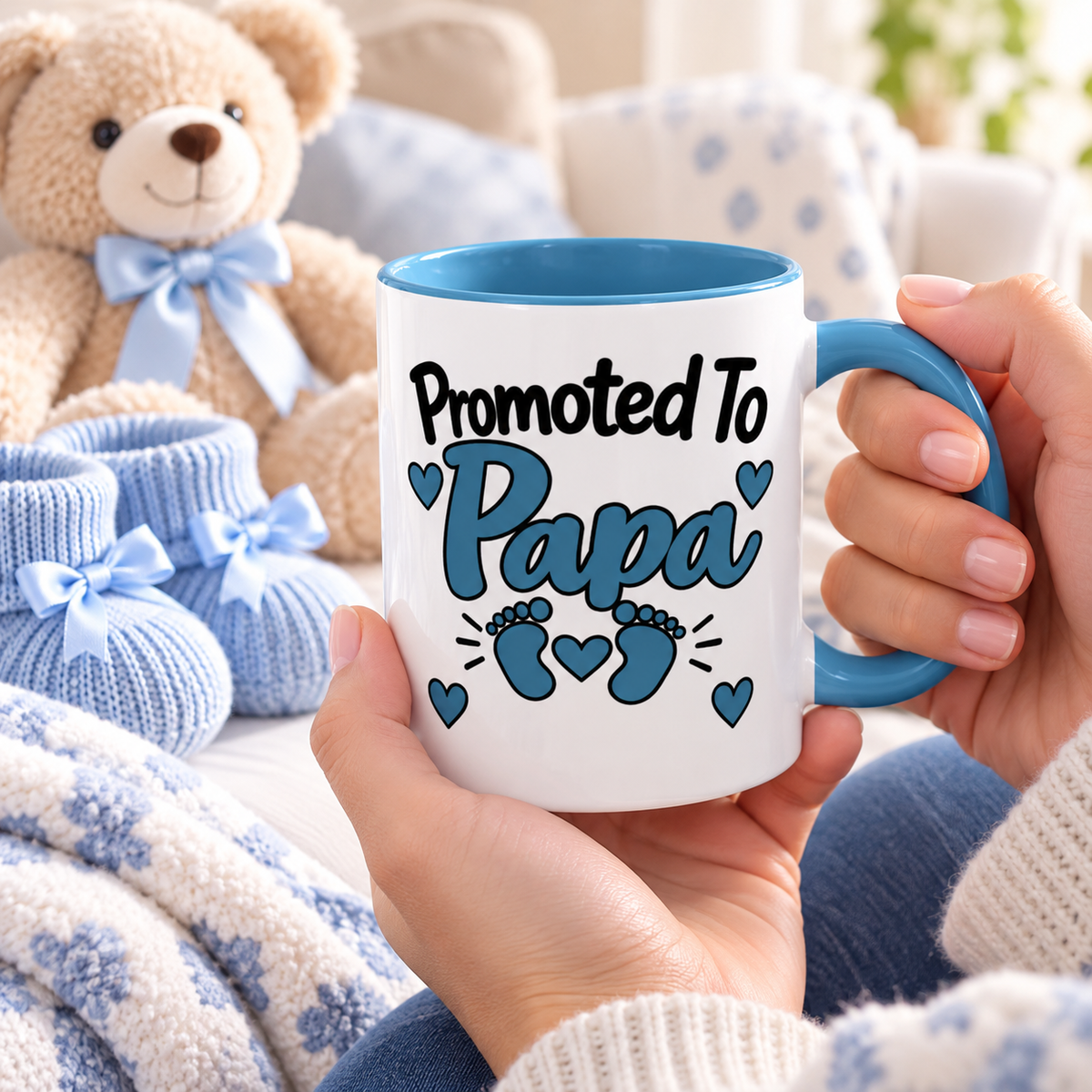 Promoted To Papa Mug - gift lifestyle