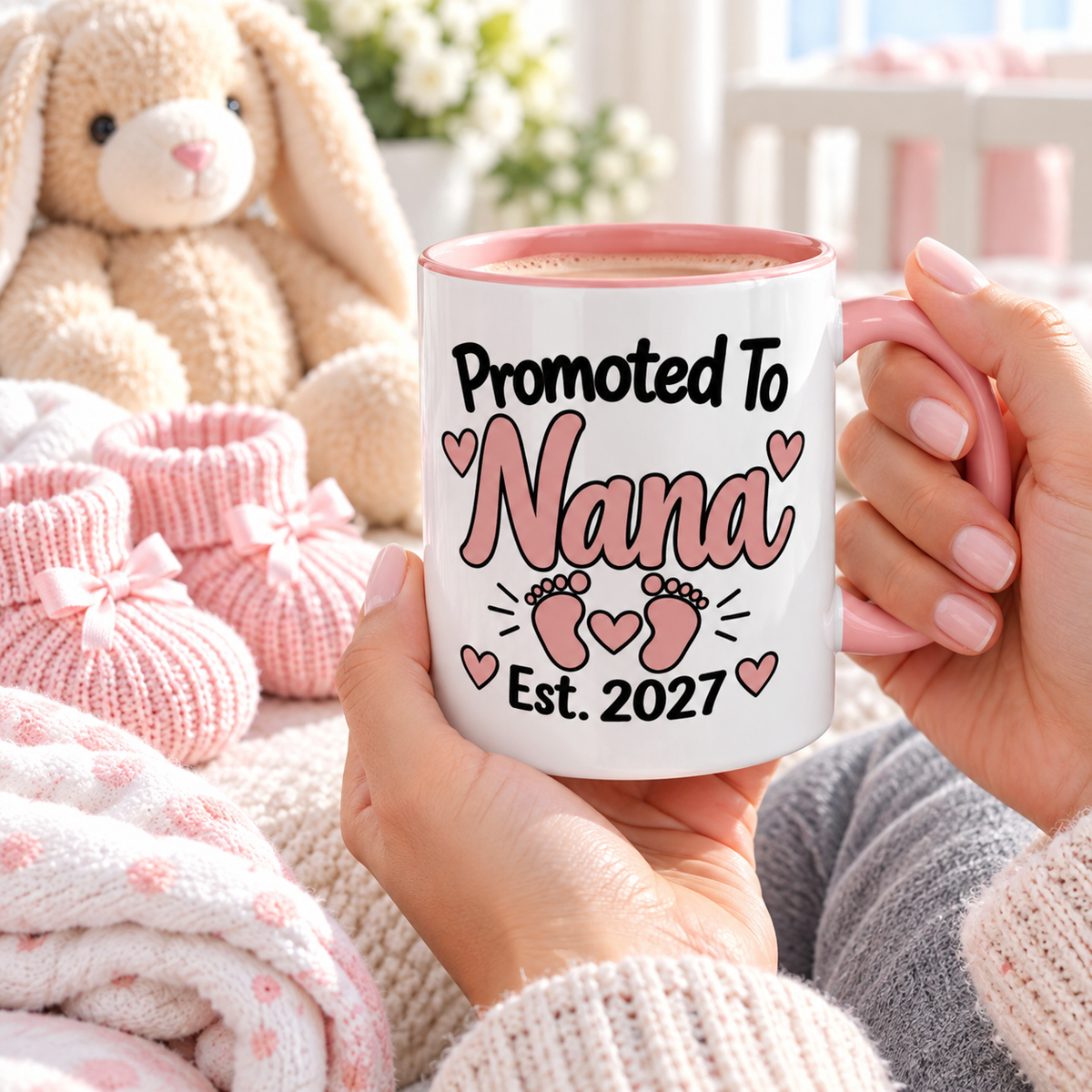 Promoted To Nana Est. 2027 Mug - gift lifestyle