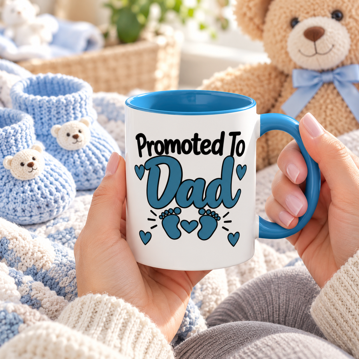 Promoted To Dad Mug - gift lifestyle