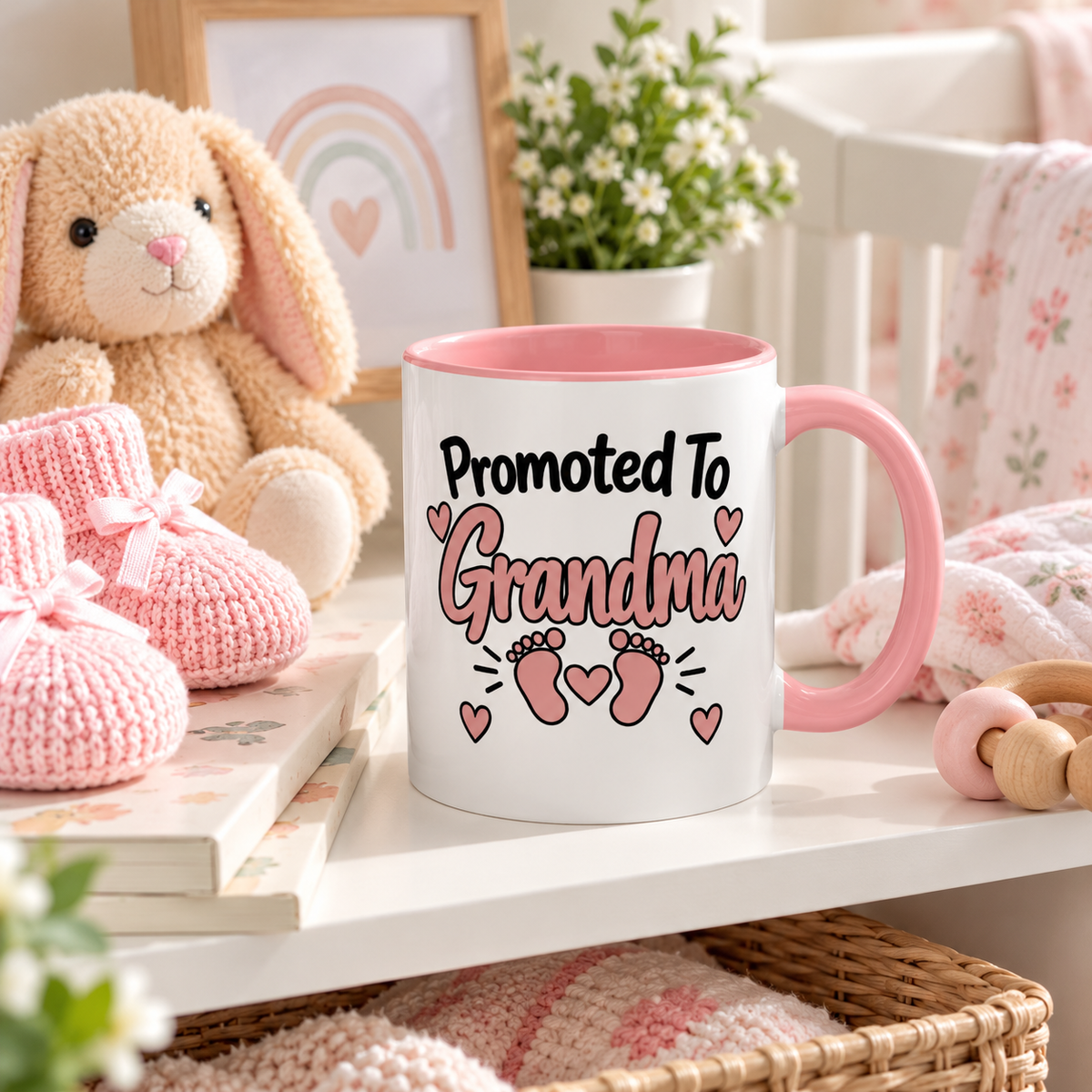 Promoted To Grandma Mug - gift lifestyle
