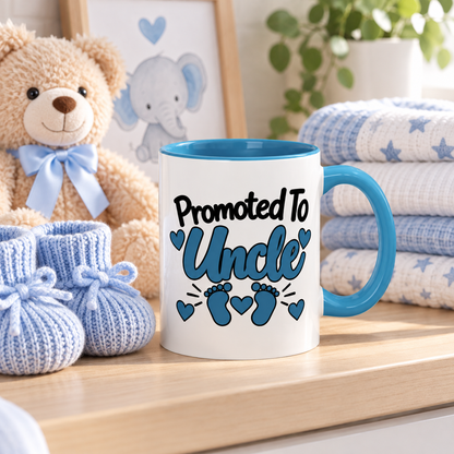 Promoted To Uncle Mug - gift lifestyle