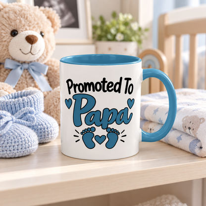Promoted To Papa Mug - gift lifestyle